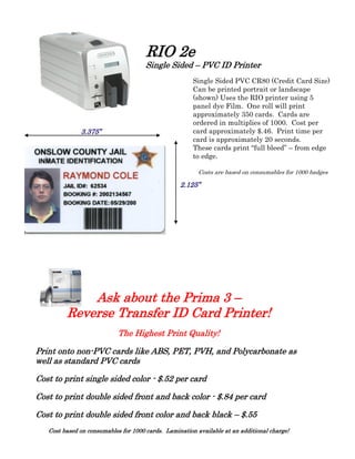 Id Card Print Size